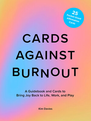 cover image of Cards Against Burnout Guidebook & Card Set